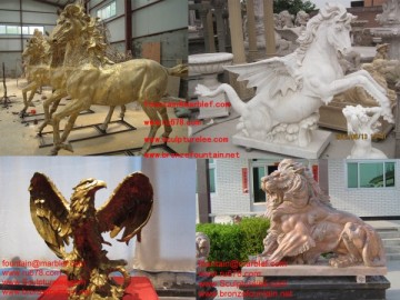 Bronze Animal Sculptures