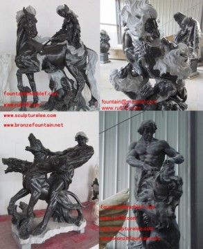 Bronze Horses Sculptures