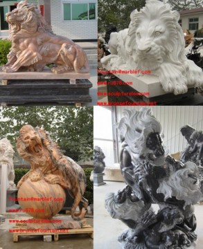 Marble Animal Sculptures