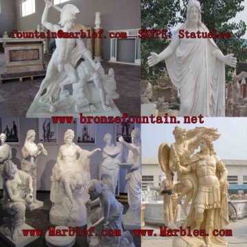 Marble Horse Sculptures